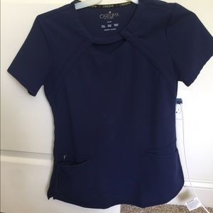 Dark blue scrub set